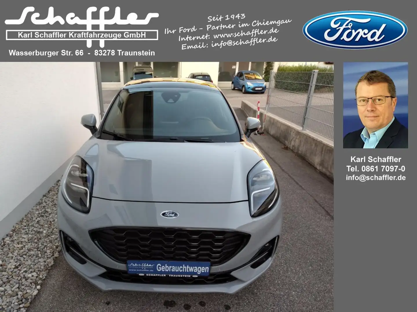 Ford Puma Hybrid ST-Line X Gris - 2