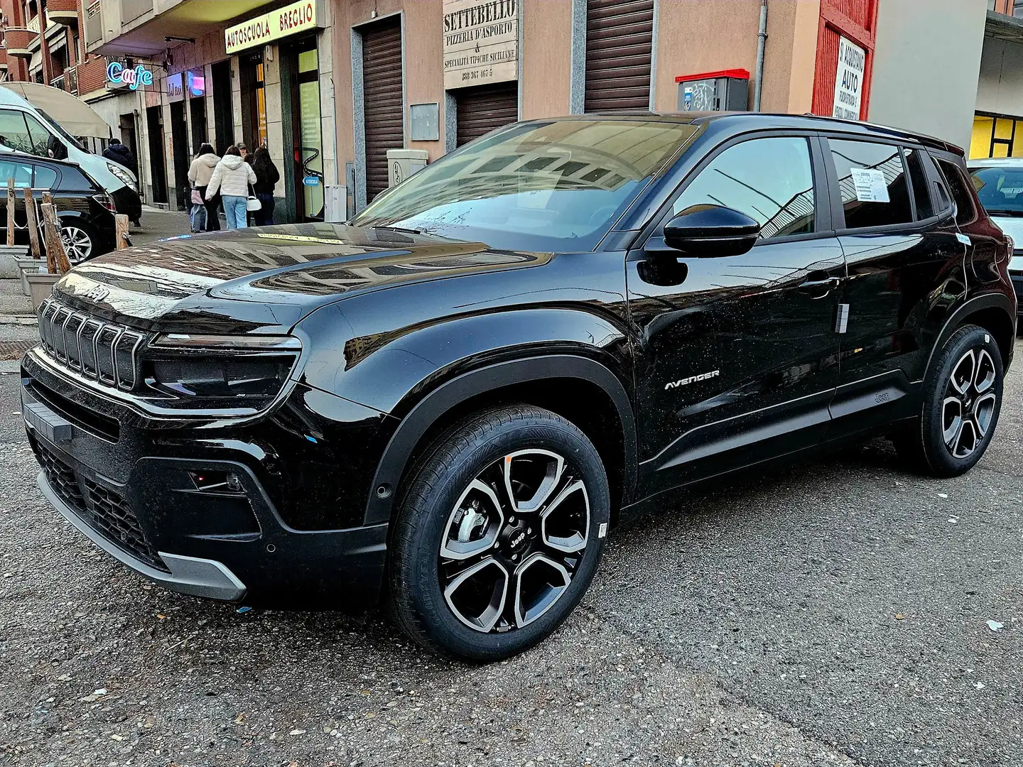 Jeep Avenger Avenger 1.2 turbo Summit fwd 100cv km 0 Negro - 2