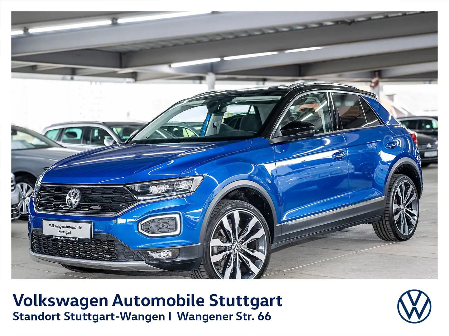 Volkswagen T-Roc Style 1.5 TSI Navi Pano ACC SHZ PDC Blau - 1