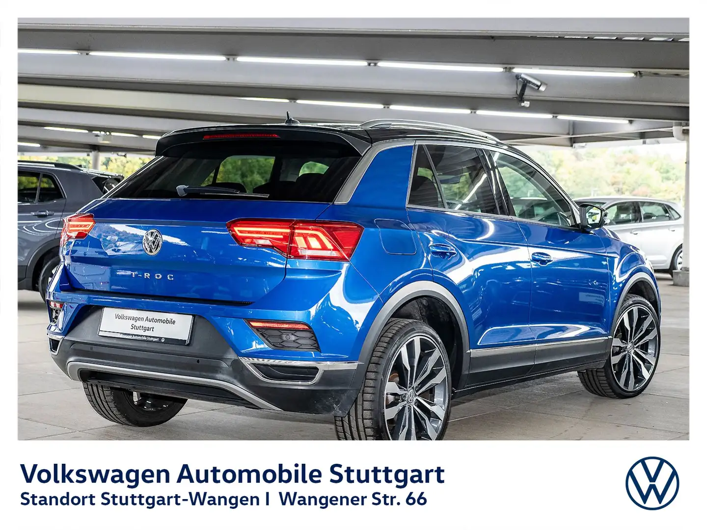 Volkswagen T-Roc Style 1.5 TSI Navi Pano ACC SHZ PDC Blau - 2