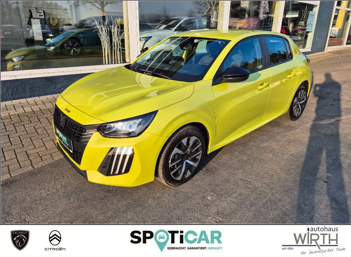 Peugeot 208 Style 100 KLIMA+SITZHZG+MIRROR LINK+ECO LED Gelb - 1