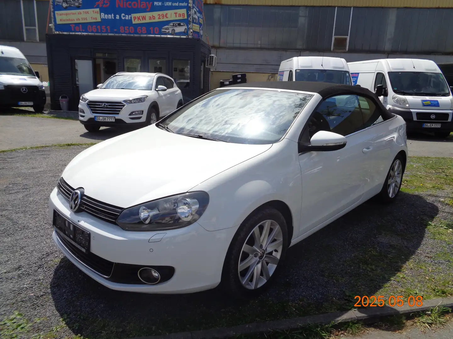 Volkswagen Golf Cabriolet Basis Fehér - 1