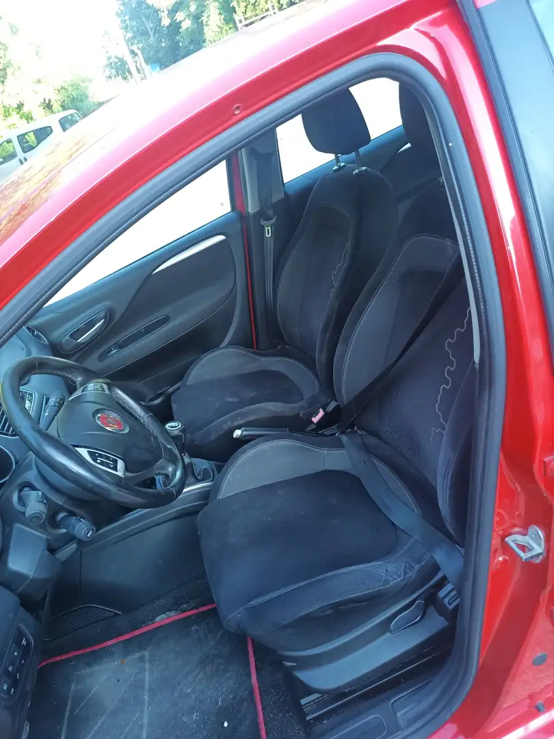 Fiat Punto Punto III 2012 5p 1.3 mjt II 16v Lounge eco s Rosso - 2