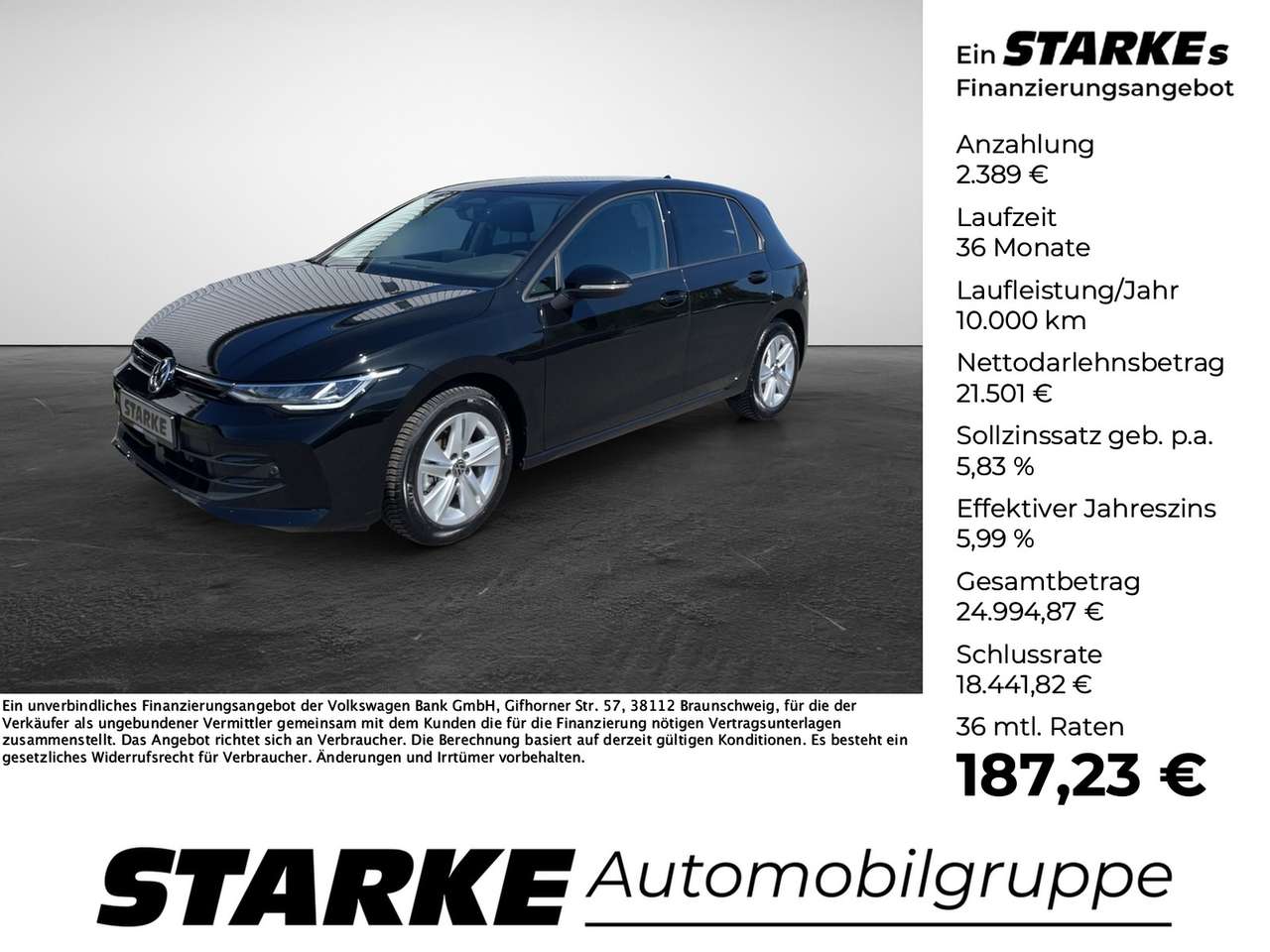 Volkswagen Golf 2025 — 1.5 TSI 6-Gang Life