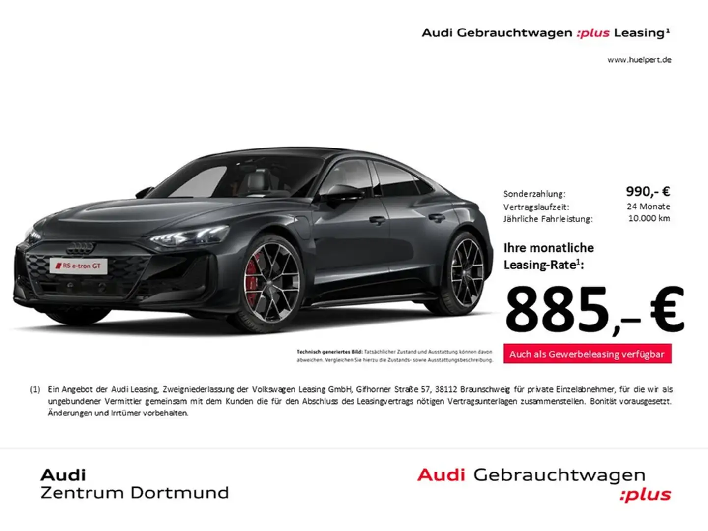 Audi RS e-tron GT quattro CARBONDACH B&O 360°CAM LM21 Gris - 1