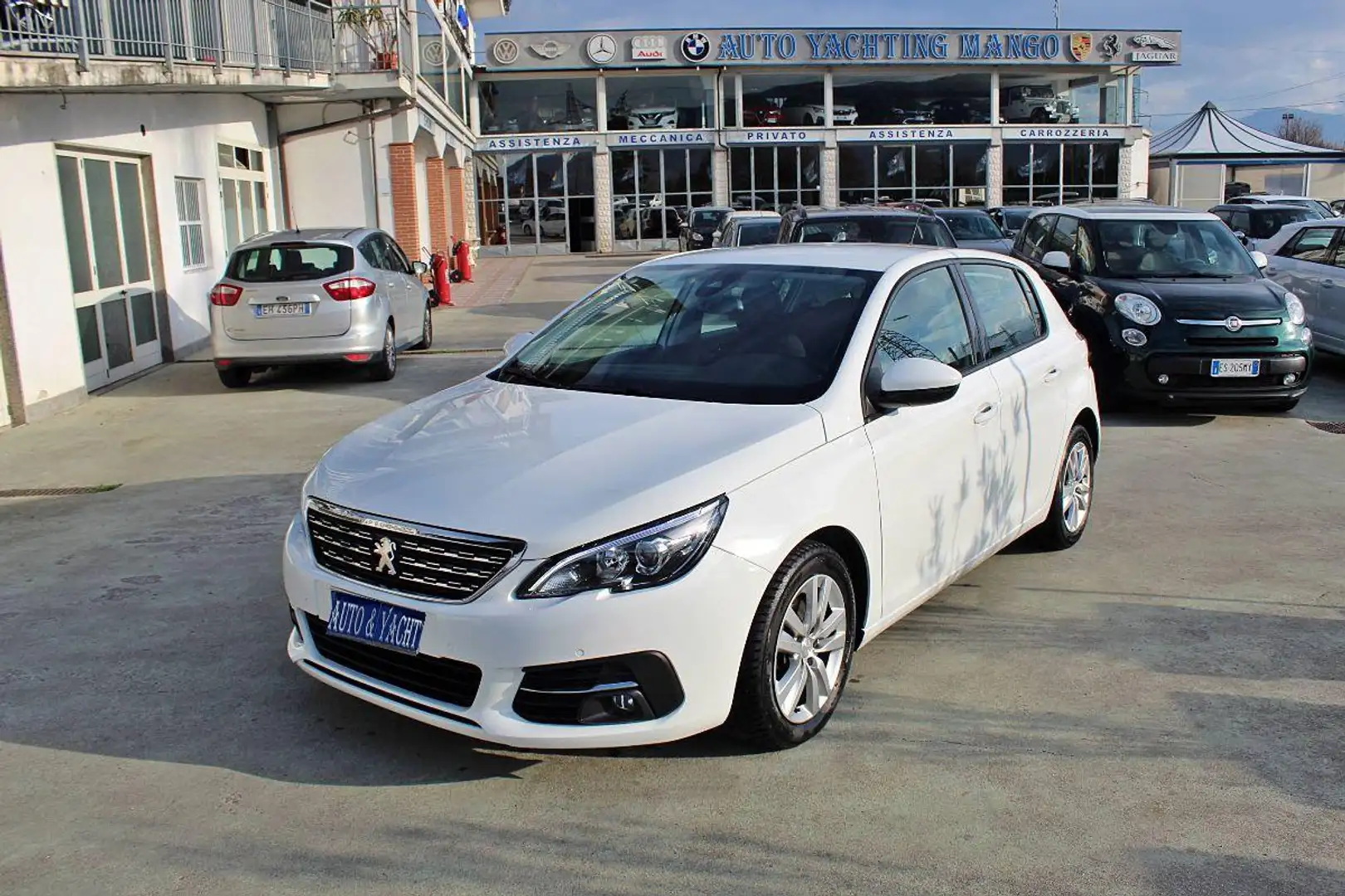 Peugeot 308 BlueHDi 130 EAT8 S&S Business Blanc - 1
