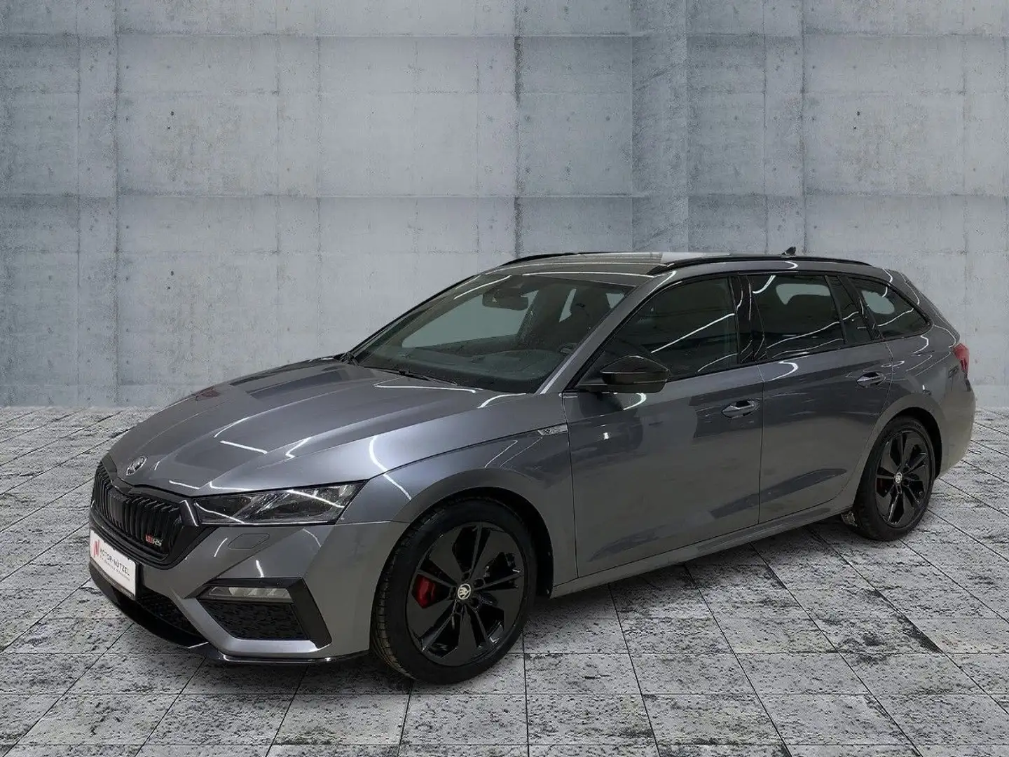Skoda Octavia Combi RS 2.0 TDI DSG MATRIX+NAVI+ACC+AHK Grau - 2