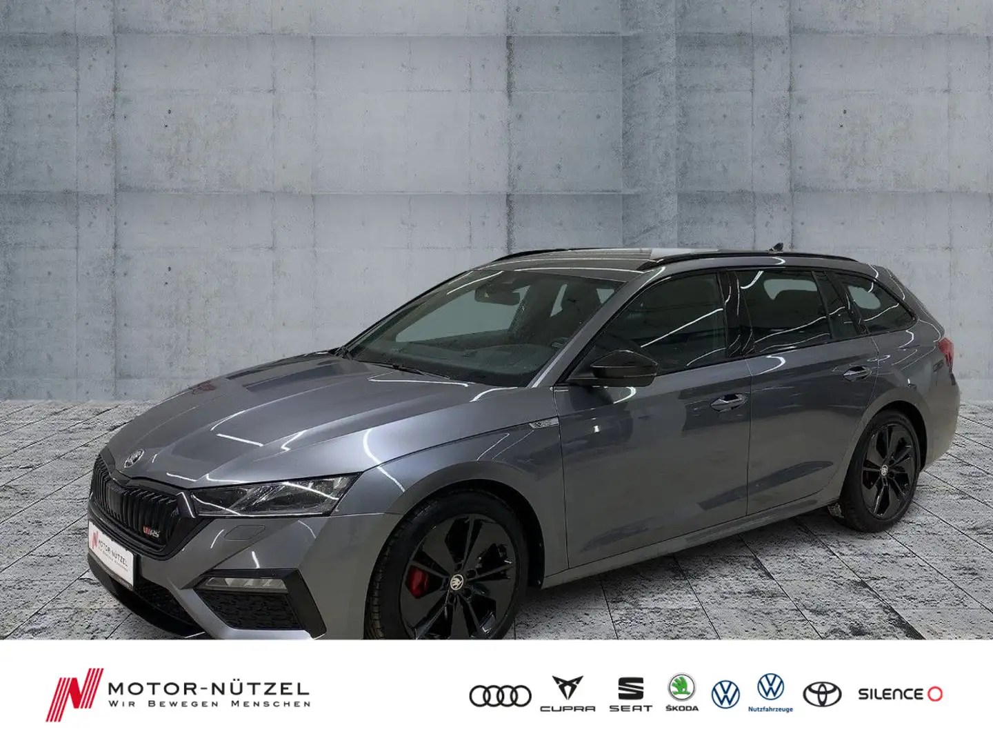 Skoda Octavia Combi RS 2.0 TDI DSG MATRIX+NAVI+ACC+AHK Grau - 1