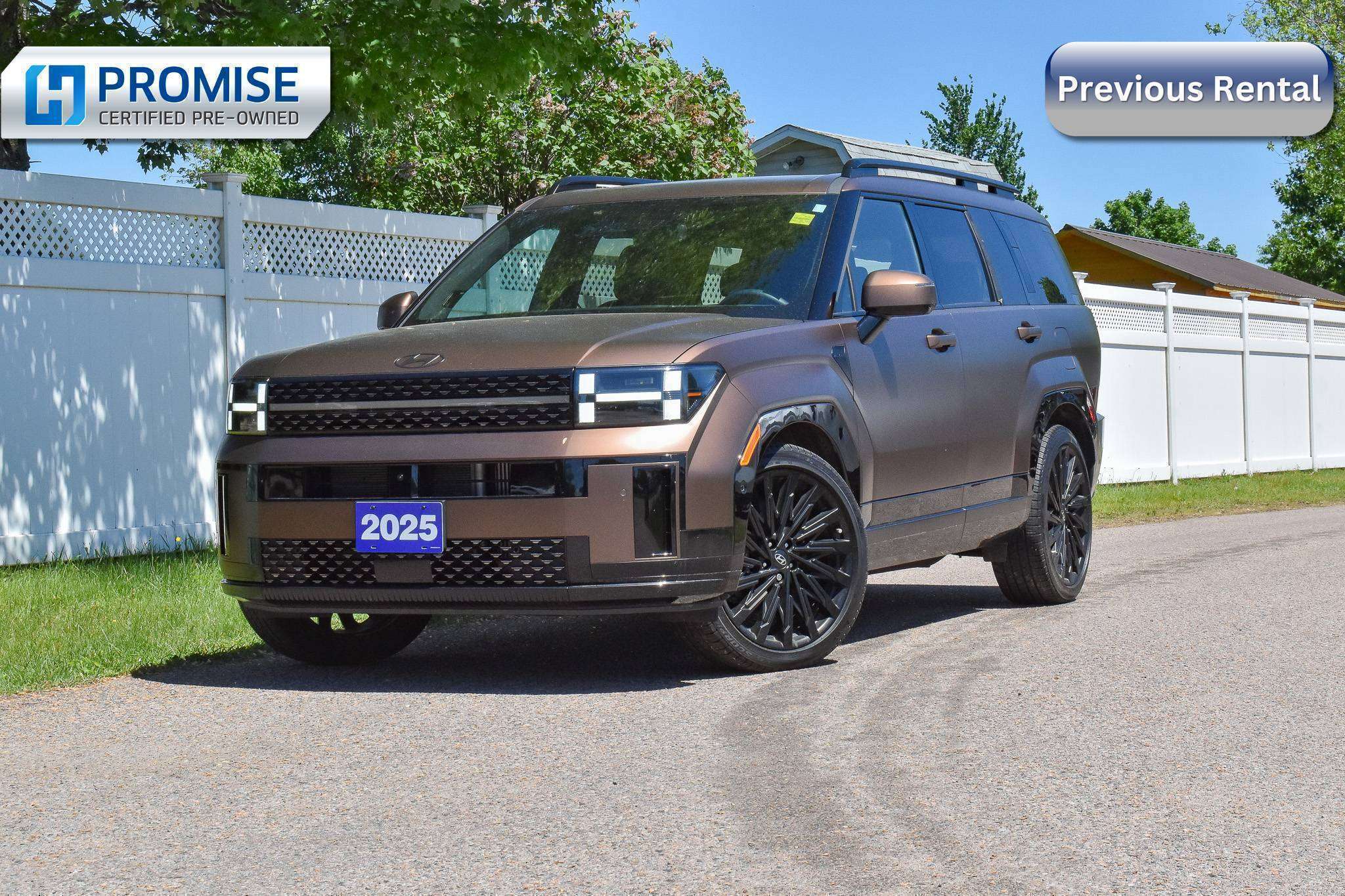 Brown 2025 Hyundai Santa Fe SUV / Crossover  Automatic