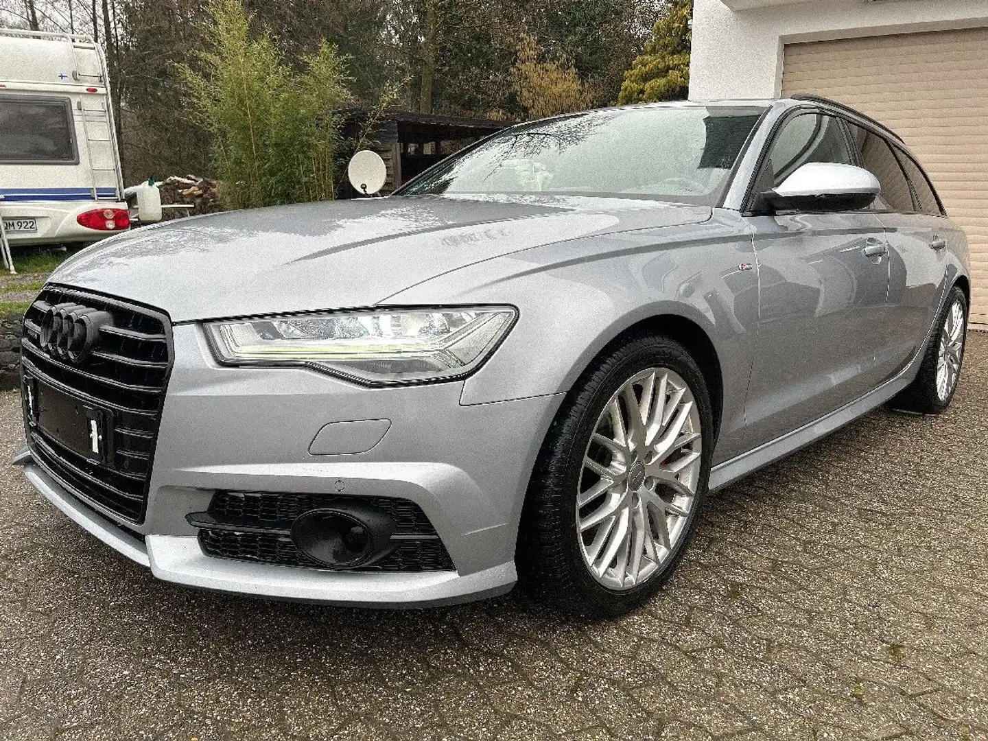 Audi A6 Avant 3.0 TDI quattro S line BOSE ACC AHK Argento - 1