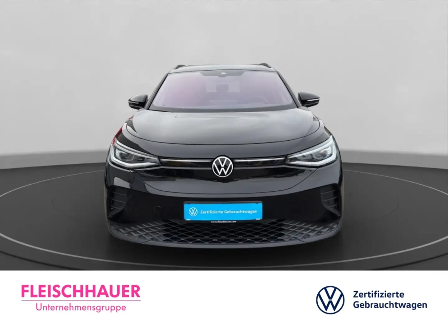 Volkswagen ID.4 AHK+Rear View+ACC+LM19+Navi+LED+CarPlay Schwarz - 2