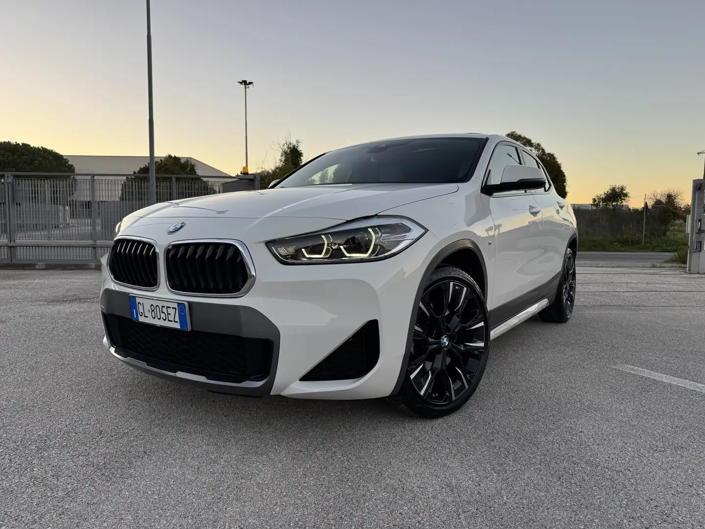 BMW X2 sdrive20d Msport X auto Individual Blanc - 1
