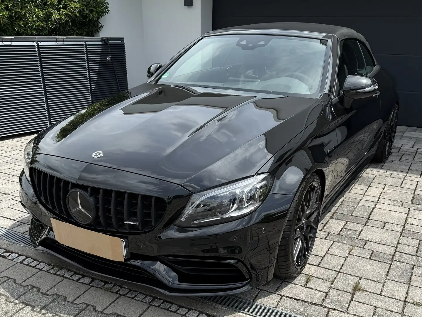 Mercedes-Benz C 63 AMG Cabrio -ALLBLACK- Black - 2
