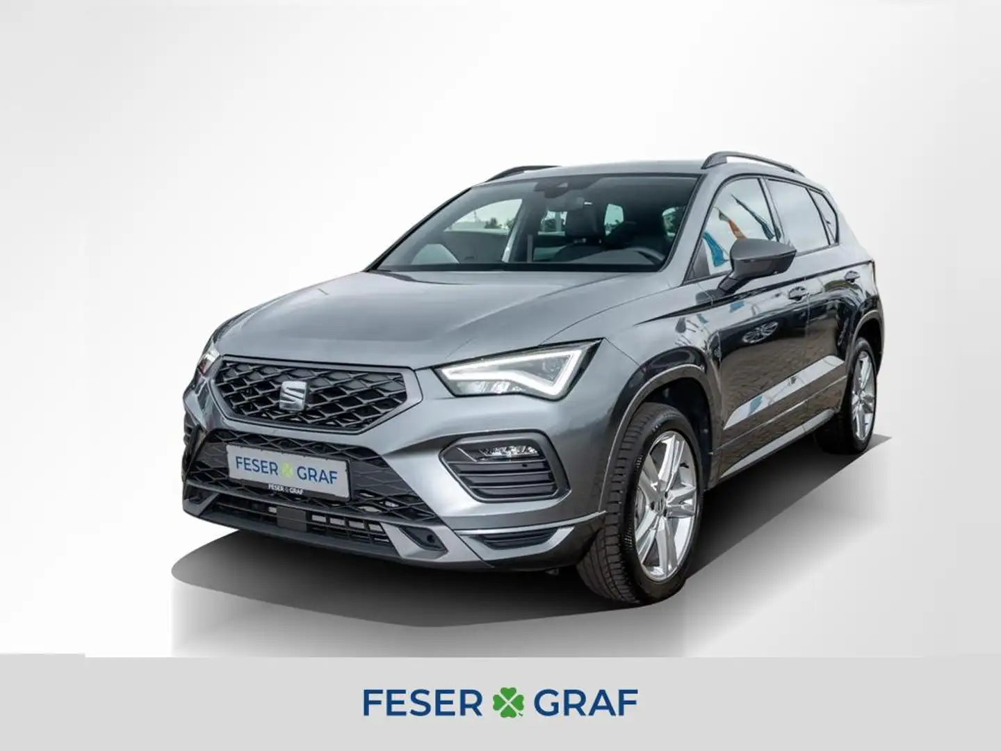 SEAT Ateca 2.0TDI FR LINE LED/NAVI/FULL LINK/ACC/SHZ Grau - 1