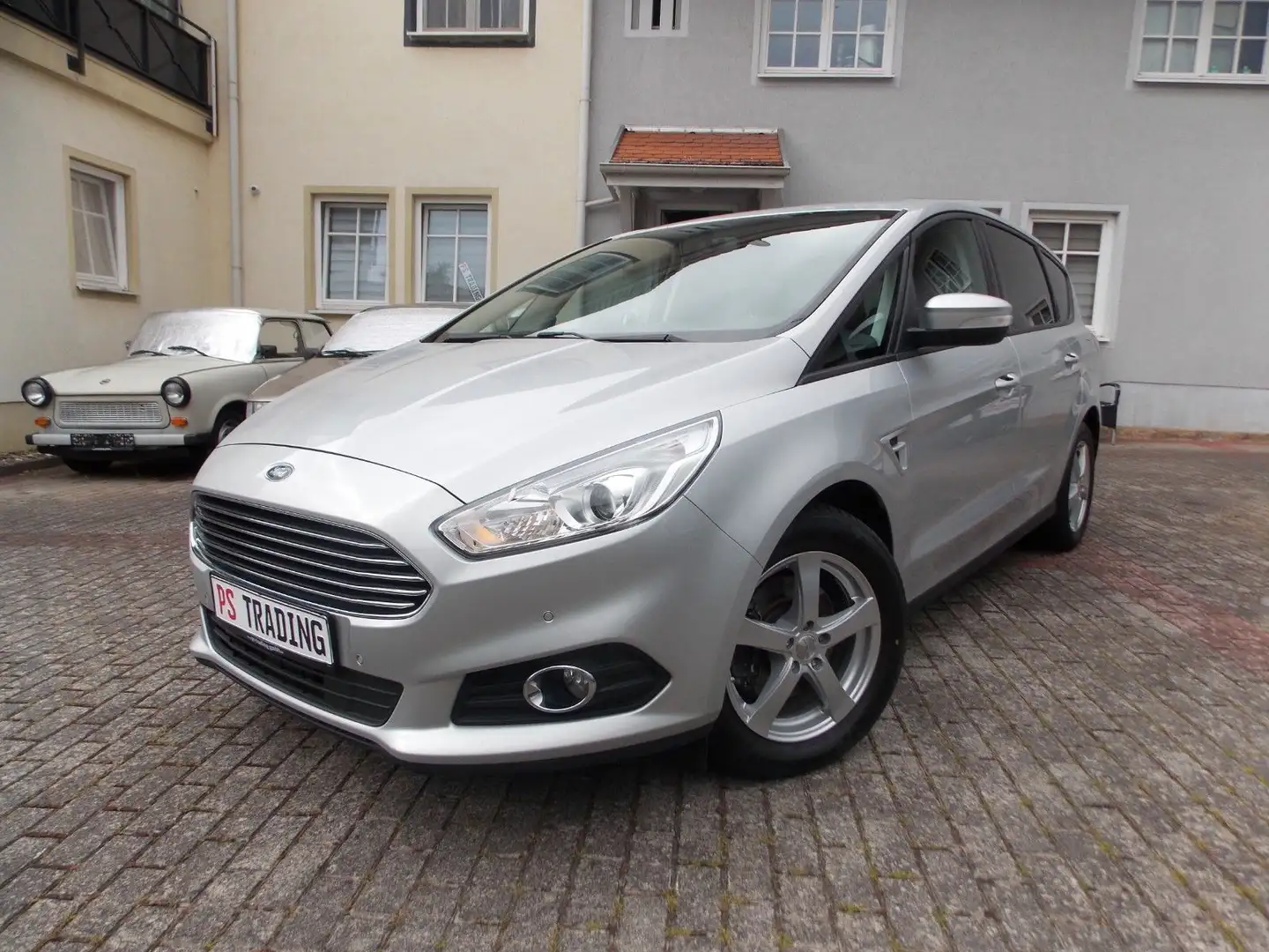 Ford S-Max S-MAX 2.0 Tdci Aut. Trend 7-Sitzer Klima-MFL Argent - 2