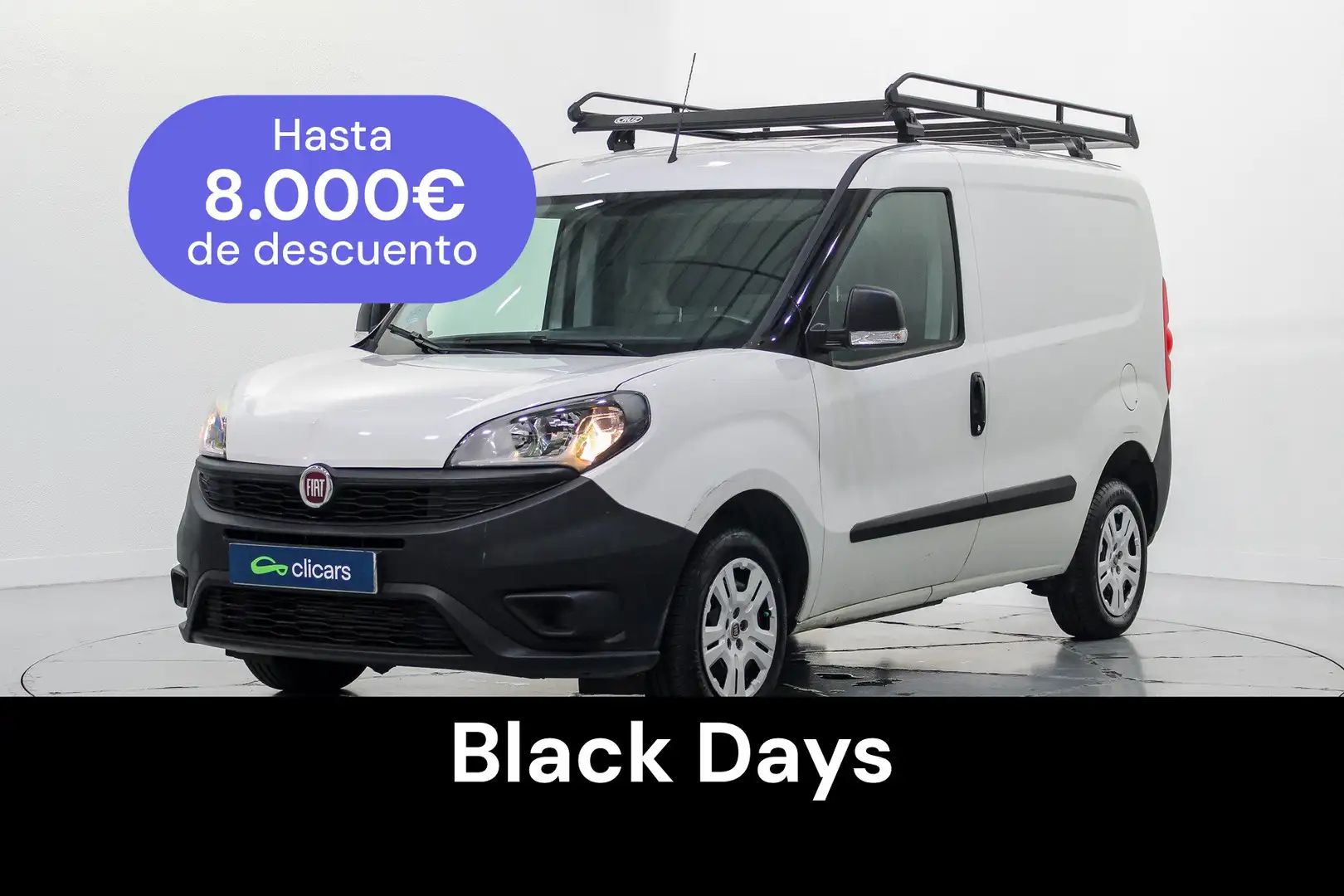 Fiat Dobló Cargo 1.3Mjt SX 70kW Blanc - 1