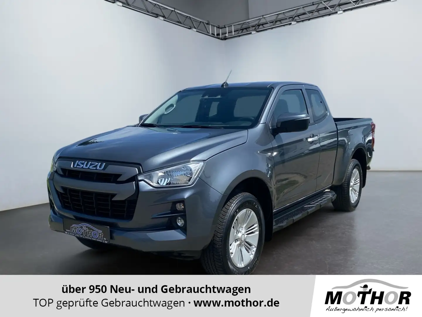 Isuzu PICK UP Basis 1.9 TD EU6, Club Cab 4WD ACC PDC Grau - 1