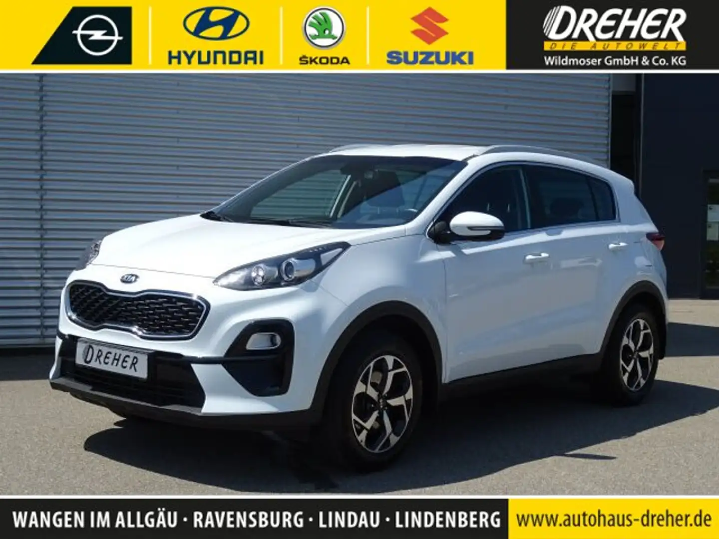 Kia Sportage Sportage 1.6 GDI Edition 7 2WD Klima/BLuetooth LED Weiß - 1