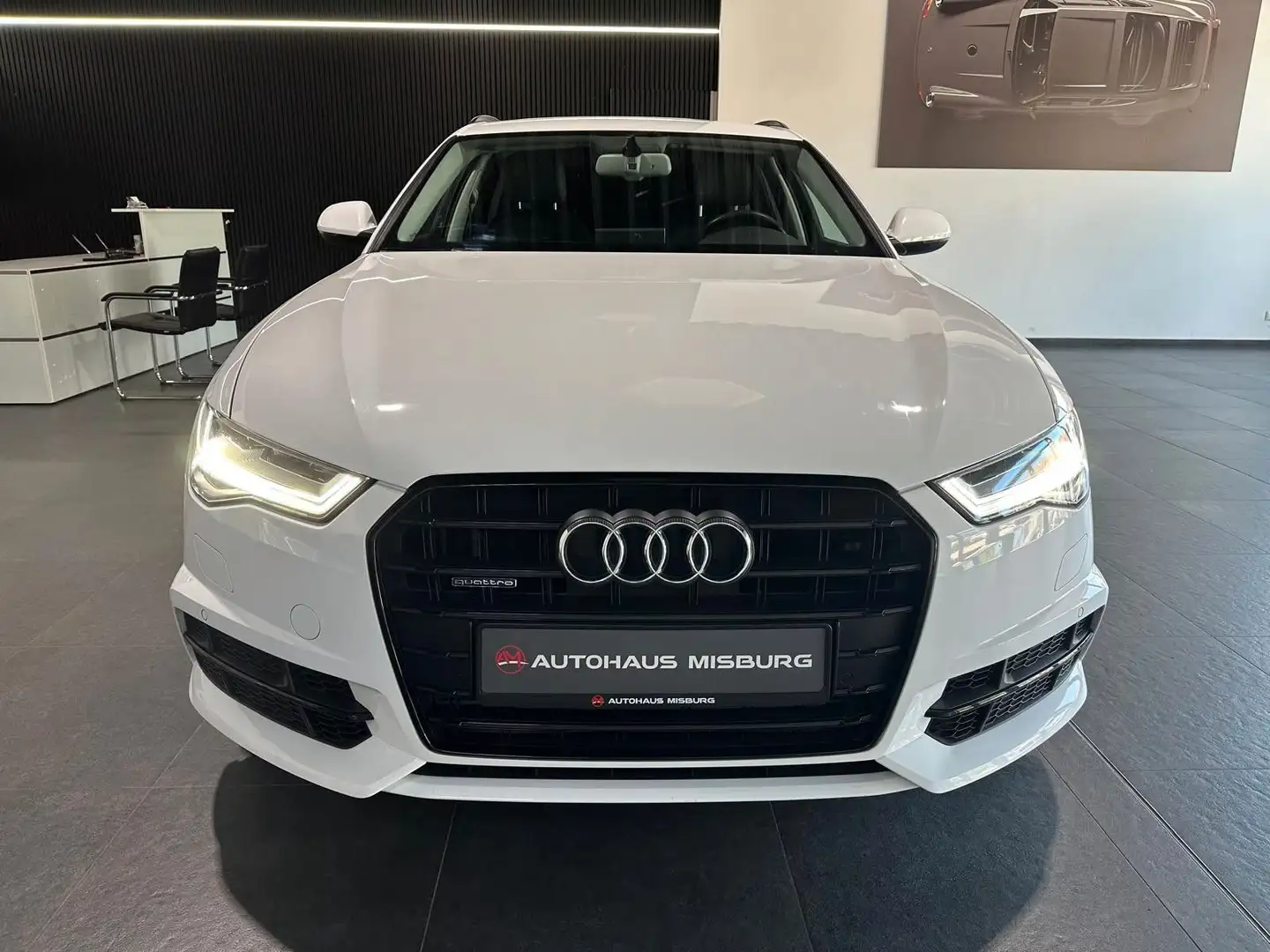 Audi A6 Avant 3.0 TDI quattro S-Line/Kamera+Matrix Bianco - 2
