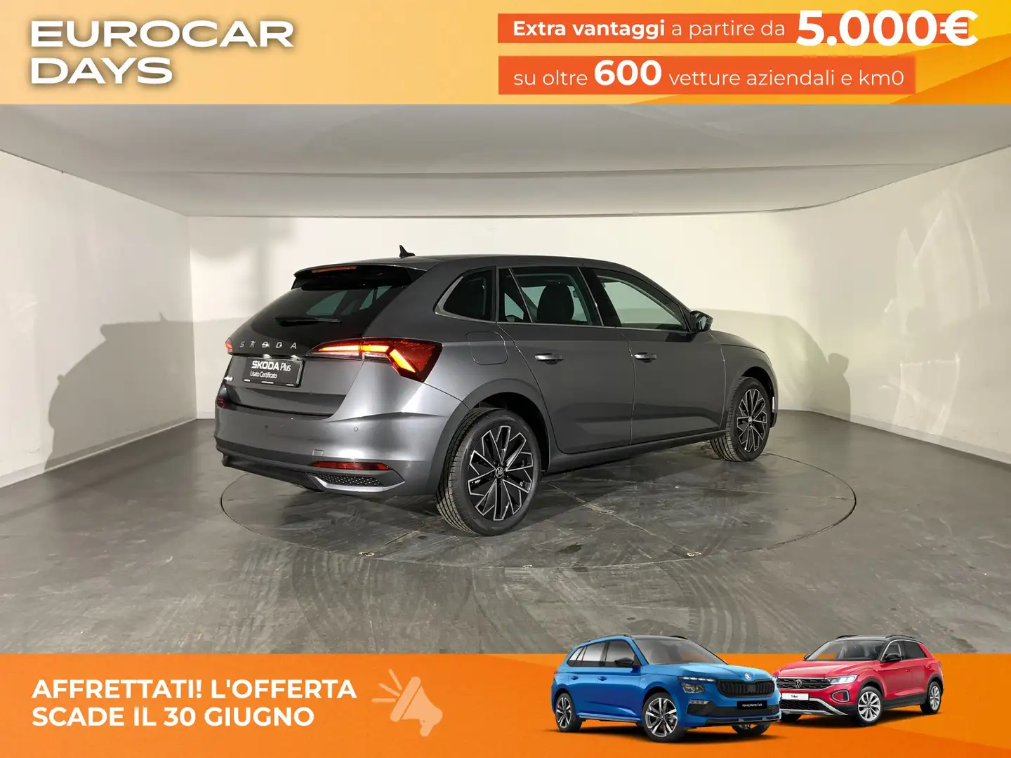 Skoda Scala 1.0 tsi style 115cv dsg Gris - 2