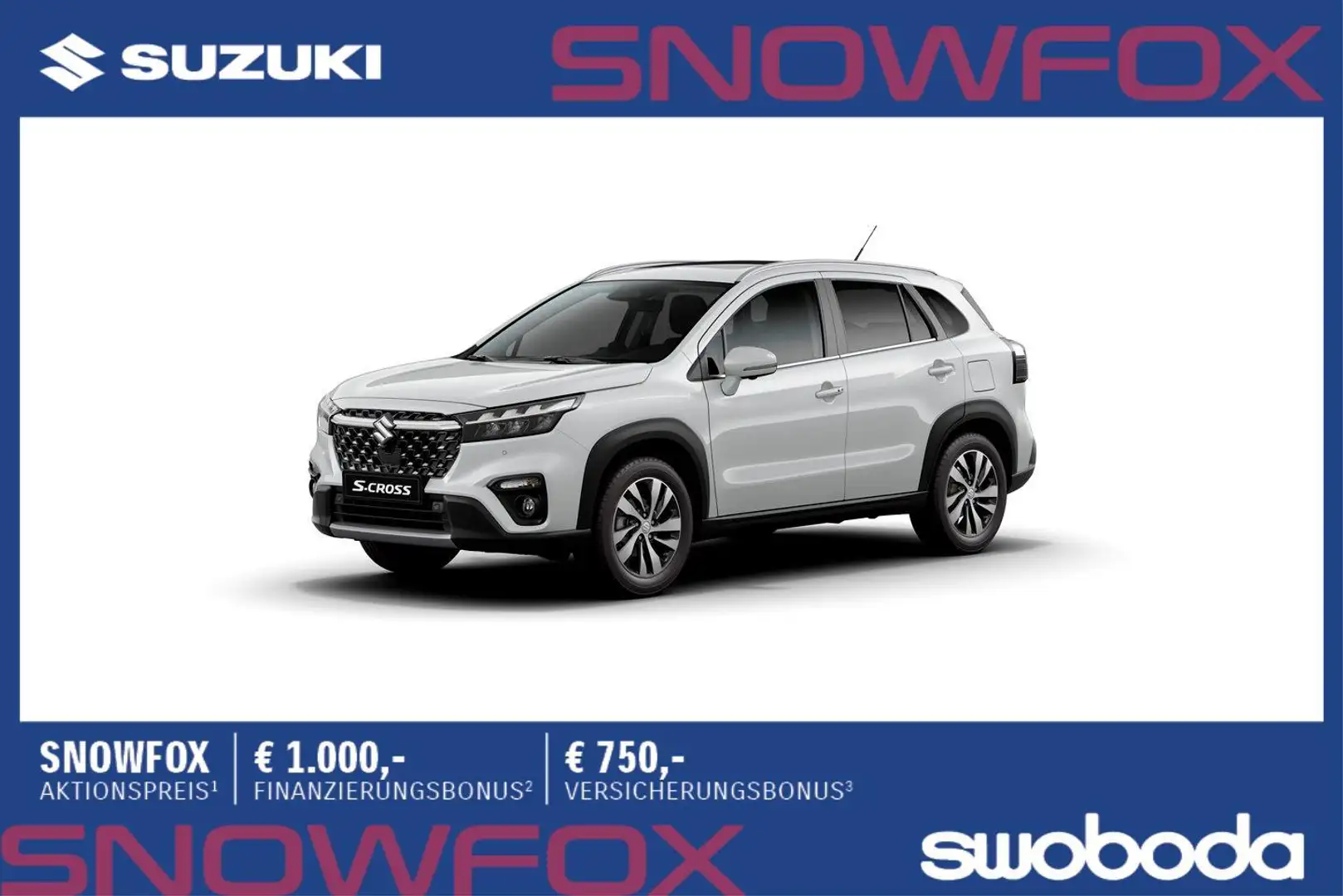 Suzuki S-Cross 1,4 Hybrid ALLGRIP flash Weiß - 1