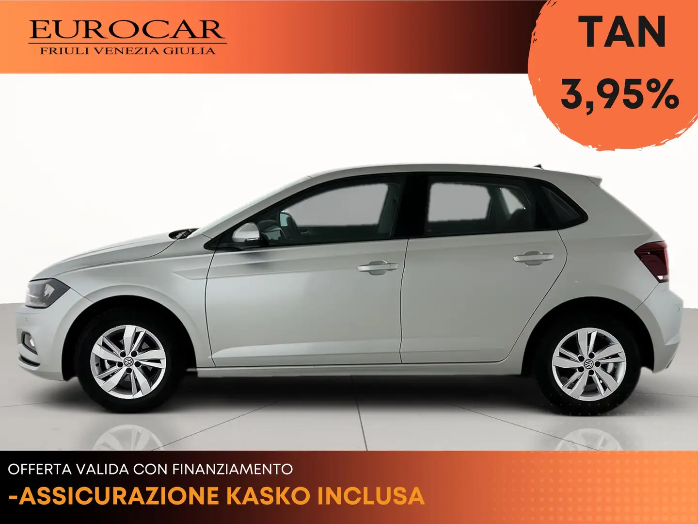 Volkswagen Polo 5p 1.0 tsi comfortline 95cv Argento - 2