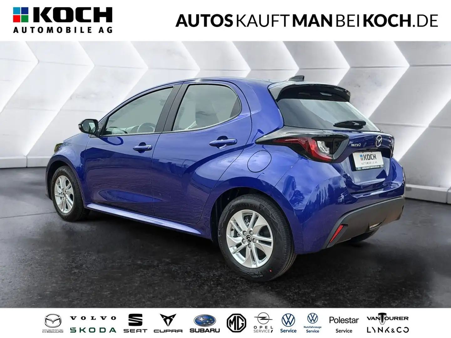 Mazda 2 Hybrid 1.5 VVT-i 116 CVT CENTRE-LINE Blau - 1
