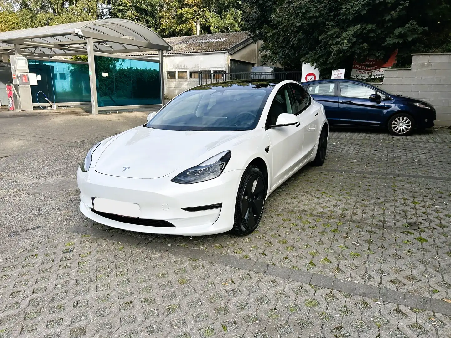 Tesla Model 3 Model 3 Langstreckenbatt. RWD Hinterrad Business Weiß - 1