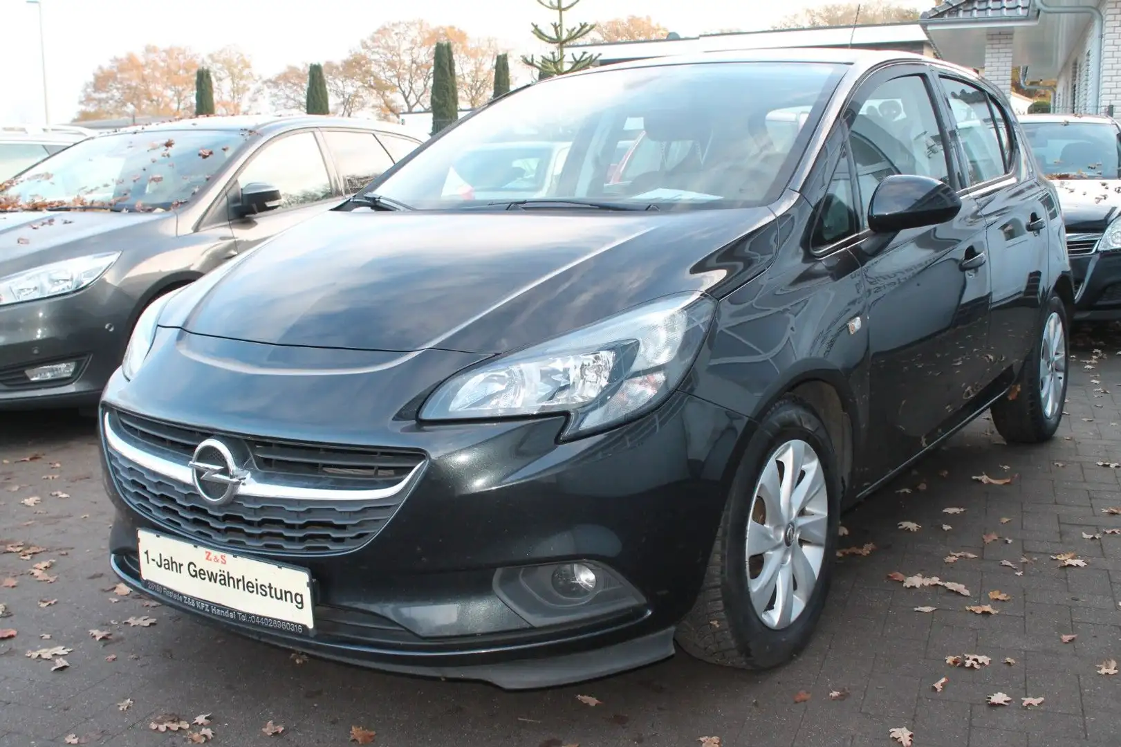 Opel Corsa E Edition ecoFlex *TÜV-NEU* Schwarz - 2