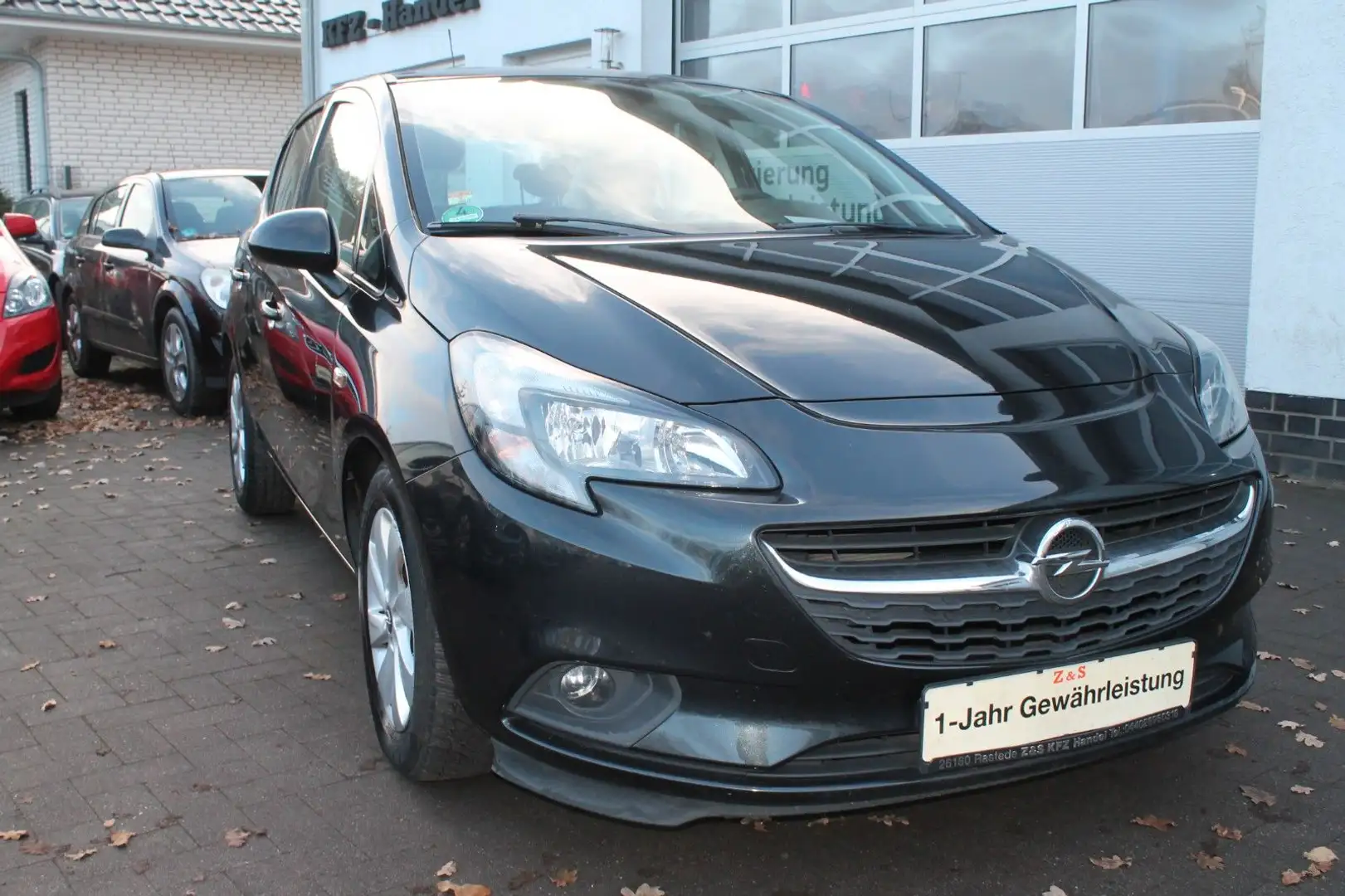Opel Corsa E Edition ecoFlex *TÜV-NEU* Schwarz - 1