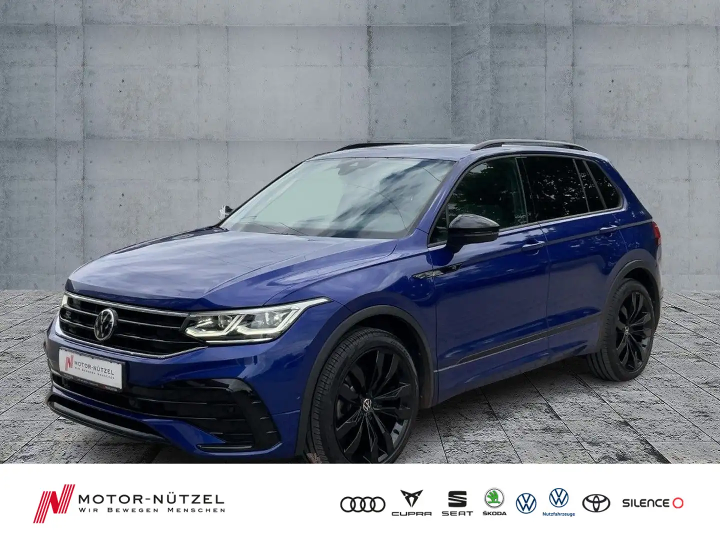 Volkswagen Tiguan 2.0 TSI DSG 4M R-LINE MATRIX+NAVI+PANO Blau - 1