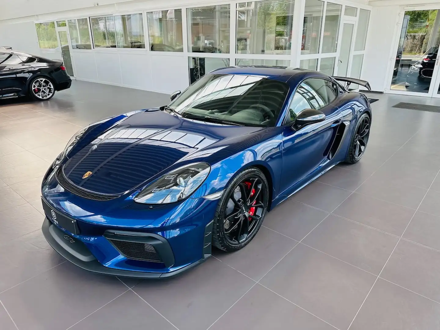 Porsche 718 Cayman GT4 4.0i **GARANTIE +CARBON + PPF COMPLET** Bleu - 2