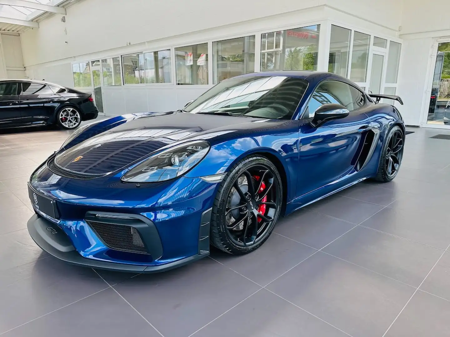 Porsche 718 Cayman GT4 4.0i **GARANTIE +CARBON + PPF COMPLET** Bleu - 1