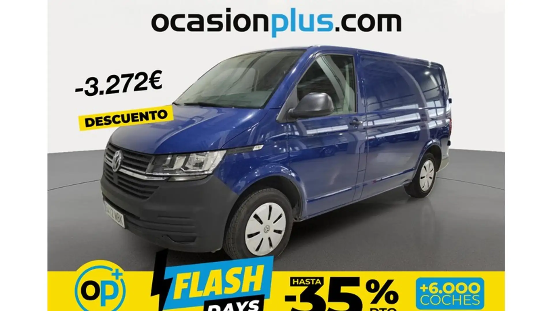 Volkswagen T6 Transporter Furgón 2.0TDI BMT 81kW Bleu - 1