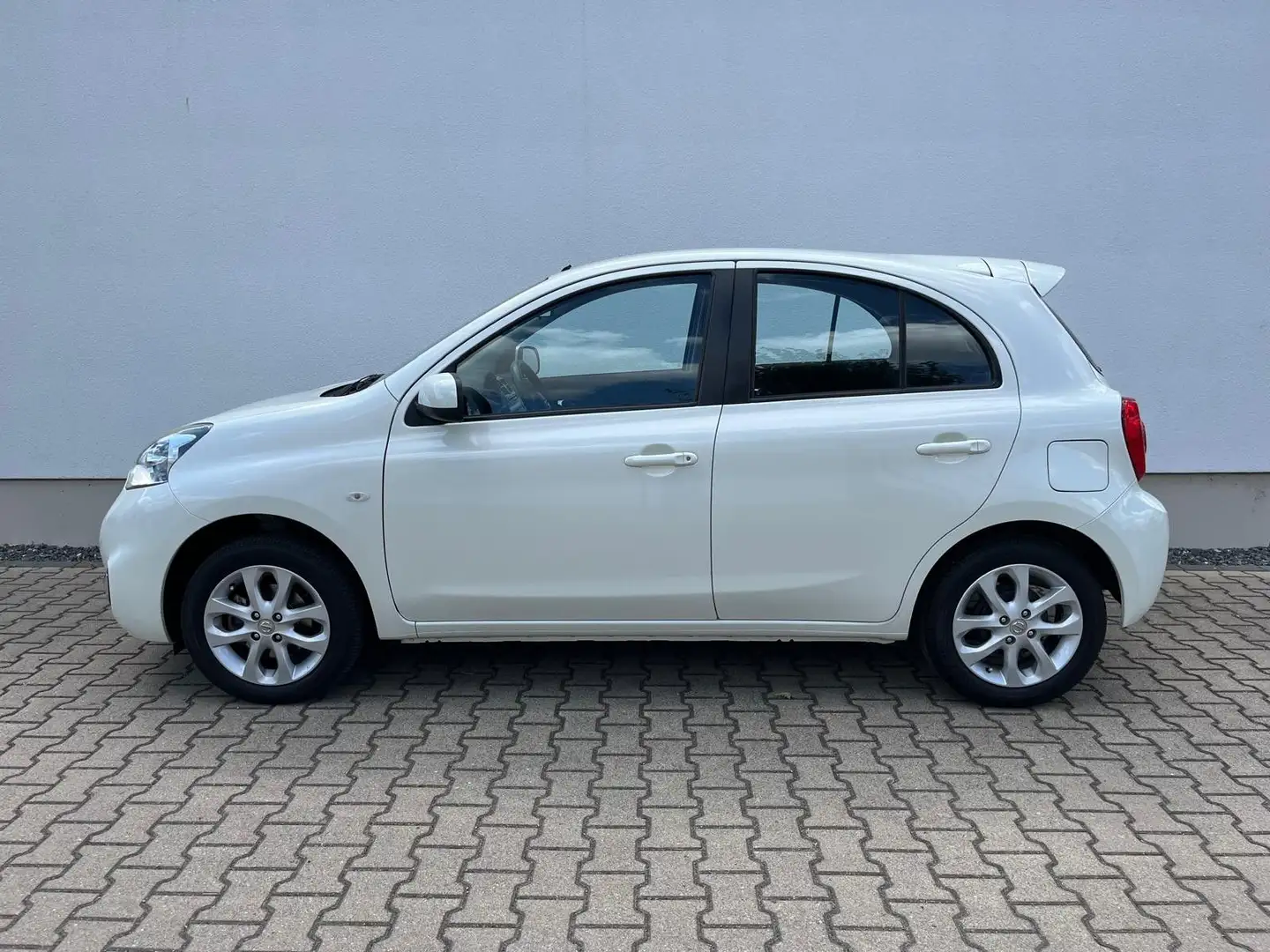 Nissan Micra Klimaautomatik Sitzheizung wenig Kilometer Weiß - 2