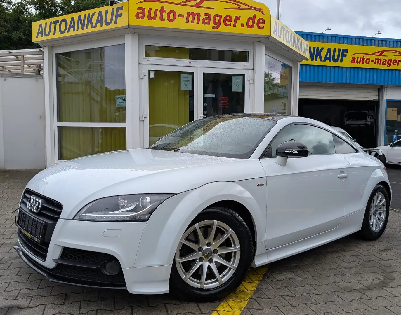 Audi TT Coupe*S-Line Competition*Metallic*Garantie* Blanc - 1