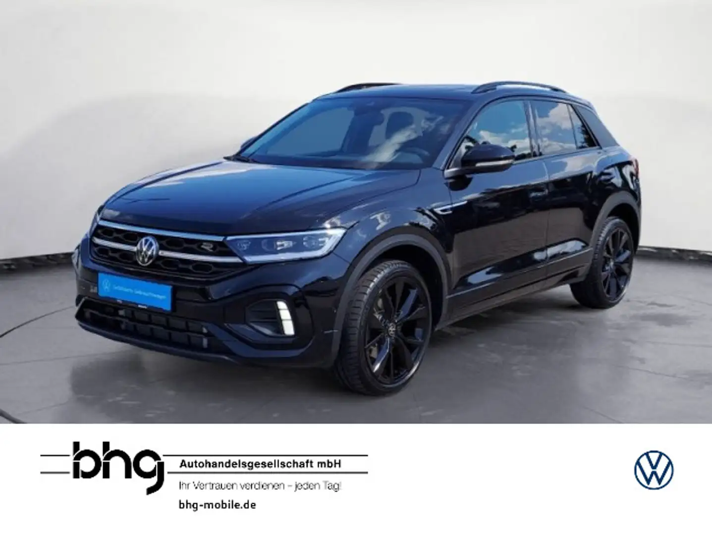 Volkswagen T-Roc 1.5 TSI DSG R-Line AHK Pano DCC Matrix ACC Schwarz - 1