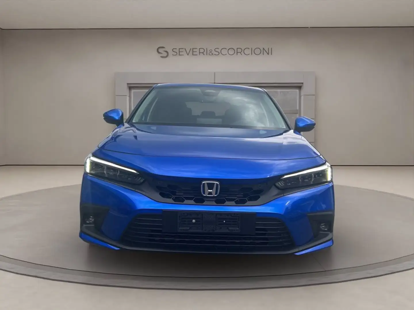 Honda Civic 2.0 hev Advance ecvt Blauw - 2