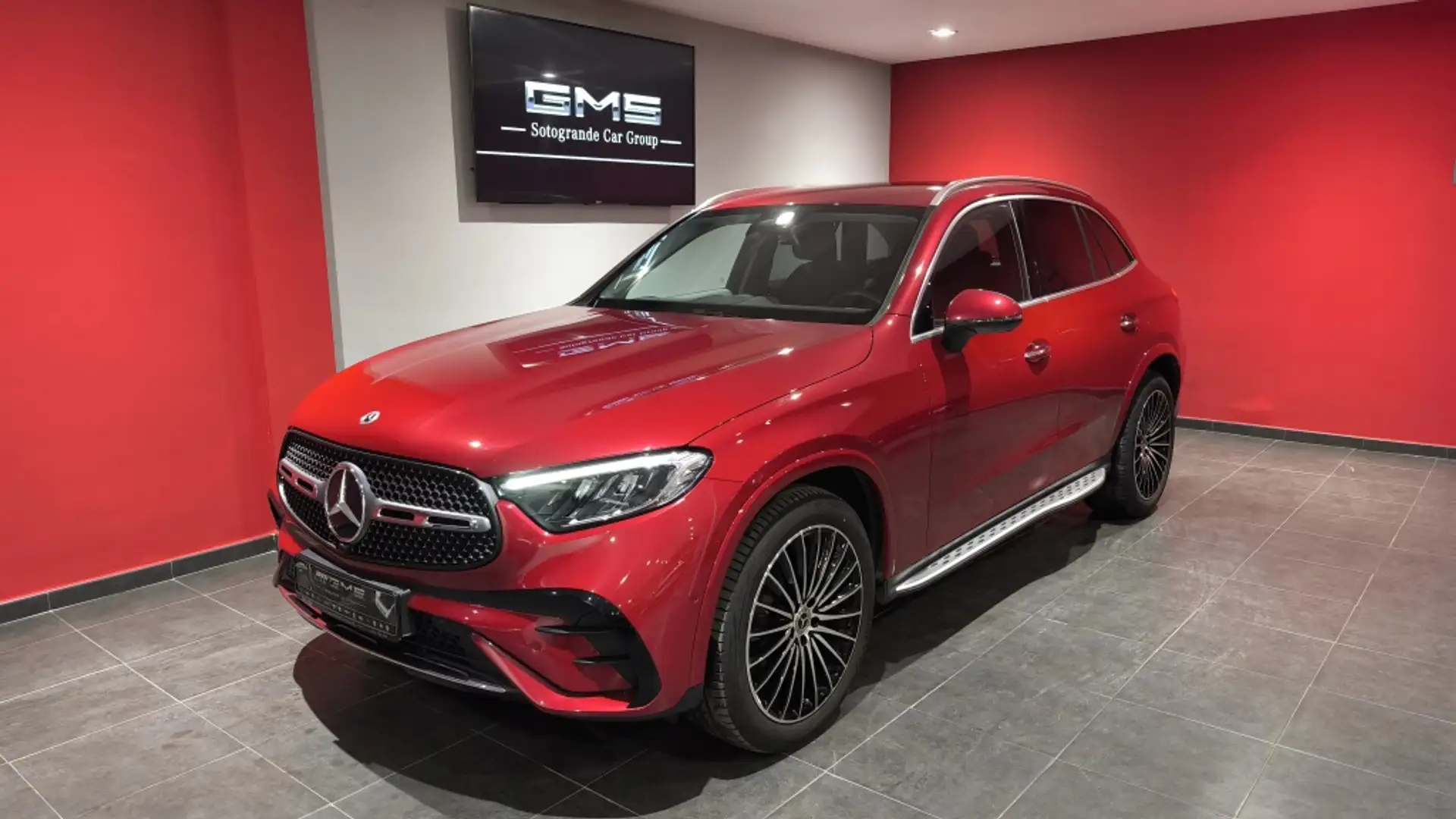 Mercedes-Benz GLC 220 220d 4Matic 9G-Tronic Rojo - 1