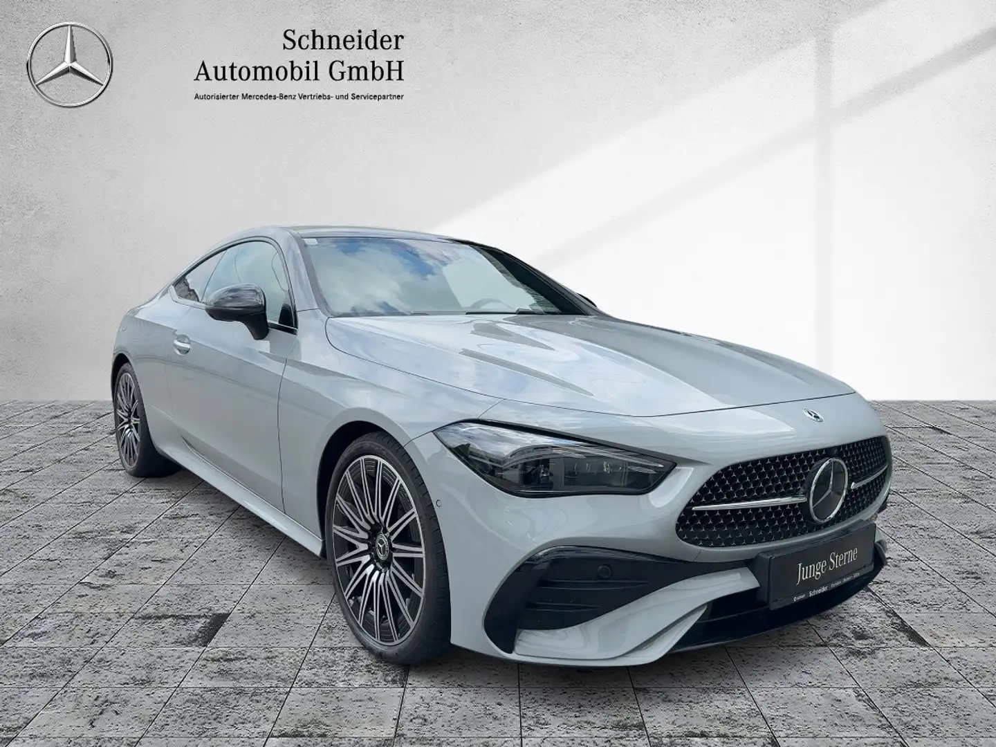 Mercedes-Benz CLE 450 4MATIC Coupé Luft Pano HUD ACC LED Navi Grigio - 2