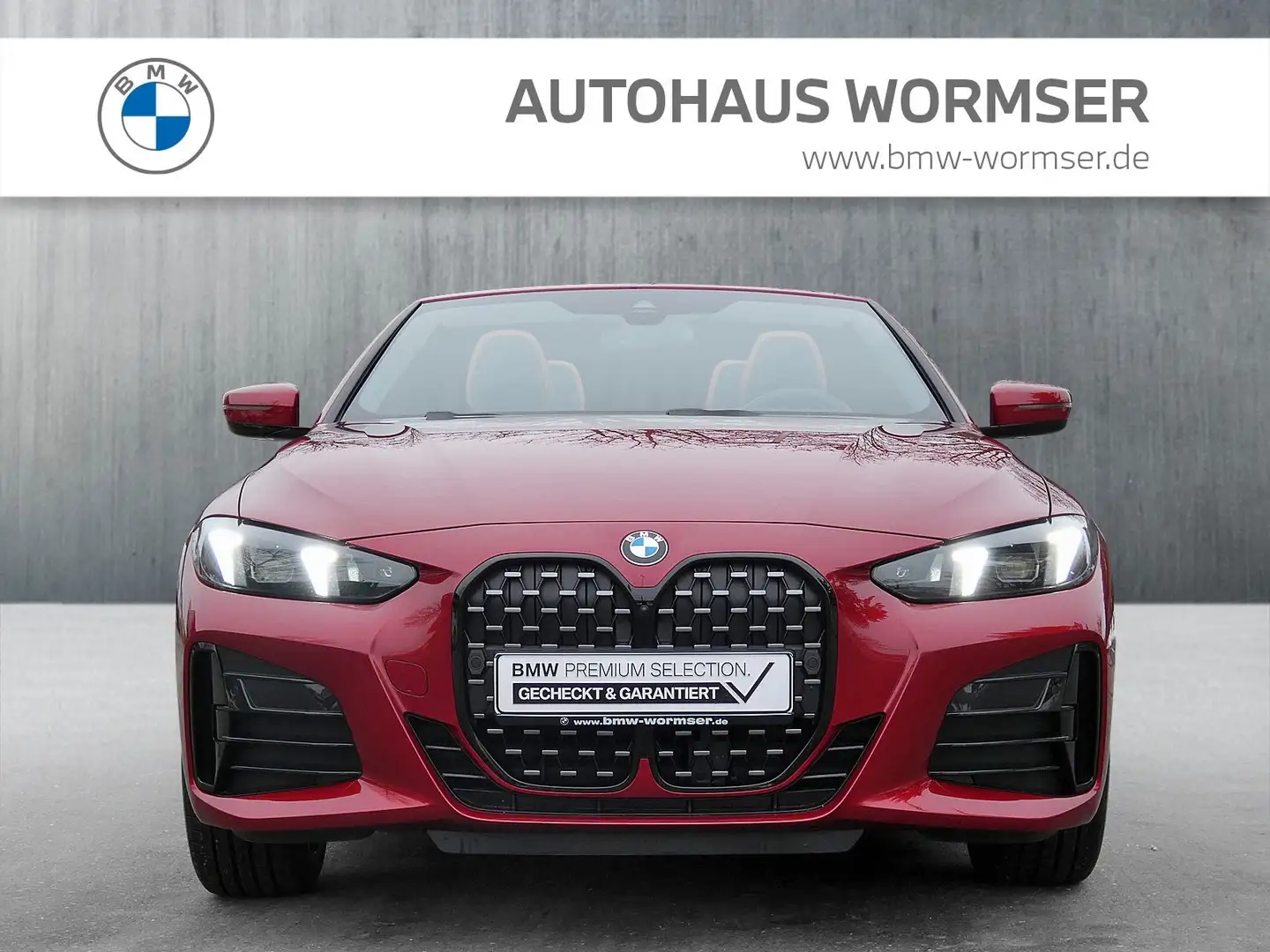 BMW 430 i xDrive Cabrio M Sportpaket HK HiFi DAB LED Rouge - 2
