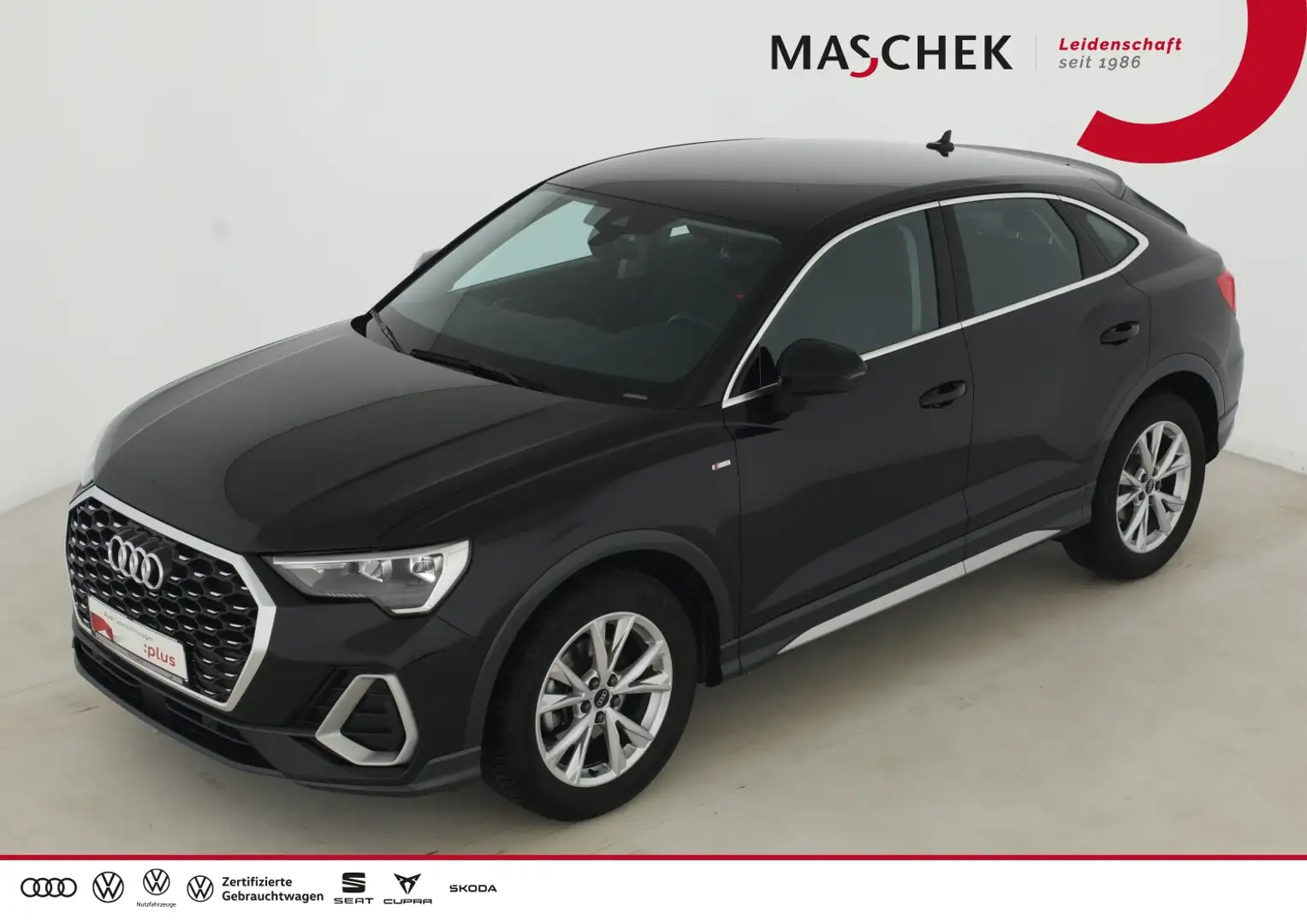 Audi Q3 Sportback S line 35 TDI Stronic AHK Leder Naviplus Black - 1