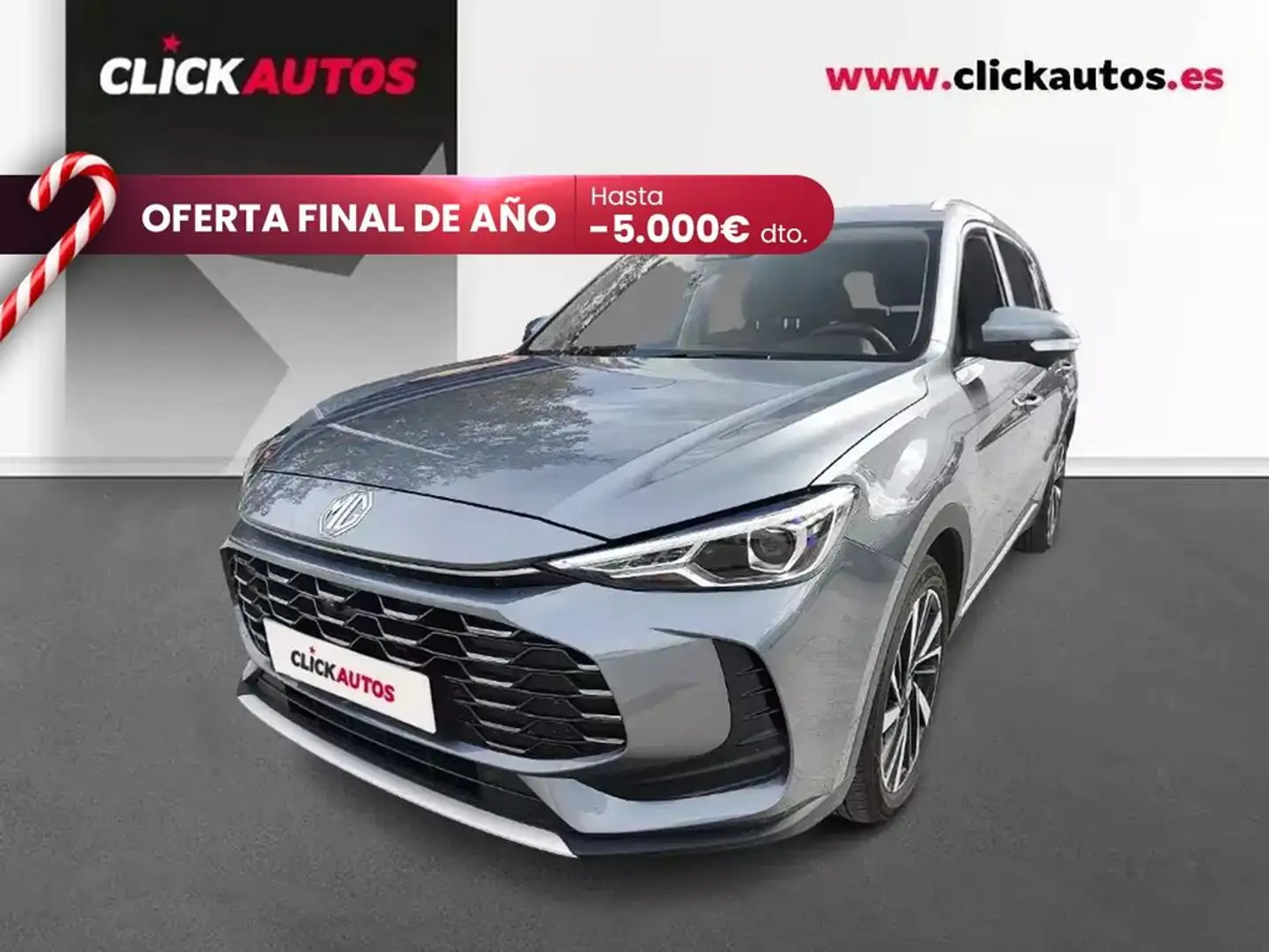 MG ZS 1.5 Hybrid 197CV Luxury AT Gris - 1