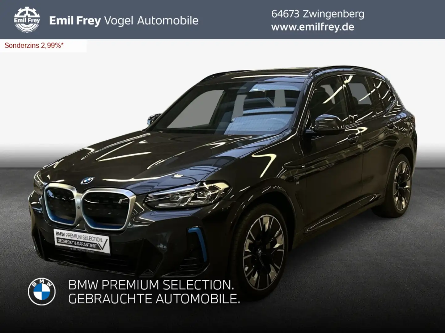 BMW iX3 Impressive LED* Head-Up* SHZ* Grau - 1