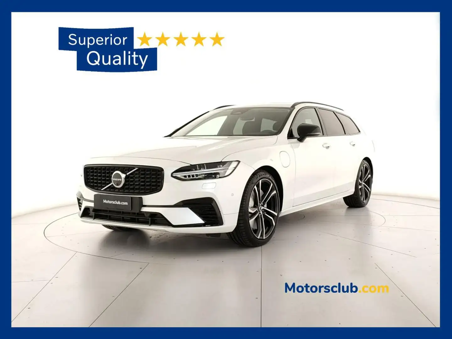 Volvo V90 T6 Plug-in AWD auto Ultra Dark - Pronta consegna Bianco - 1