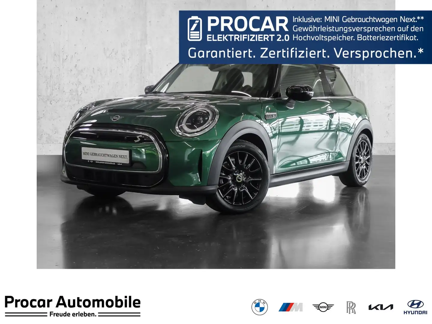 MINI Cooper SE Classic Trim Aut Nav LED Pano PDC 16" Verde - 1