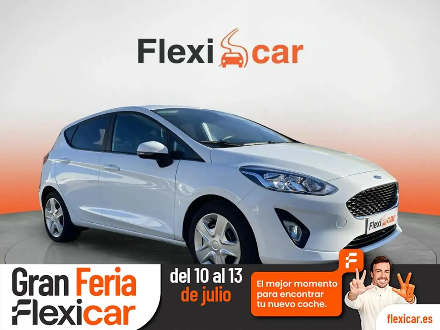 Ford Fiesta 1.5TDCi Active 85 Blanc - 1