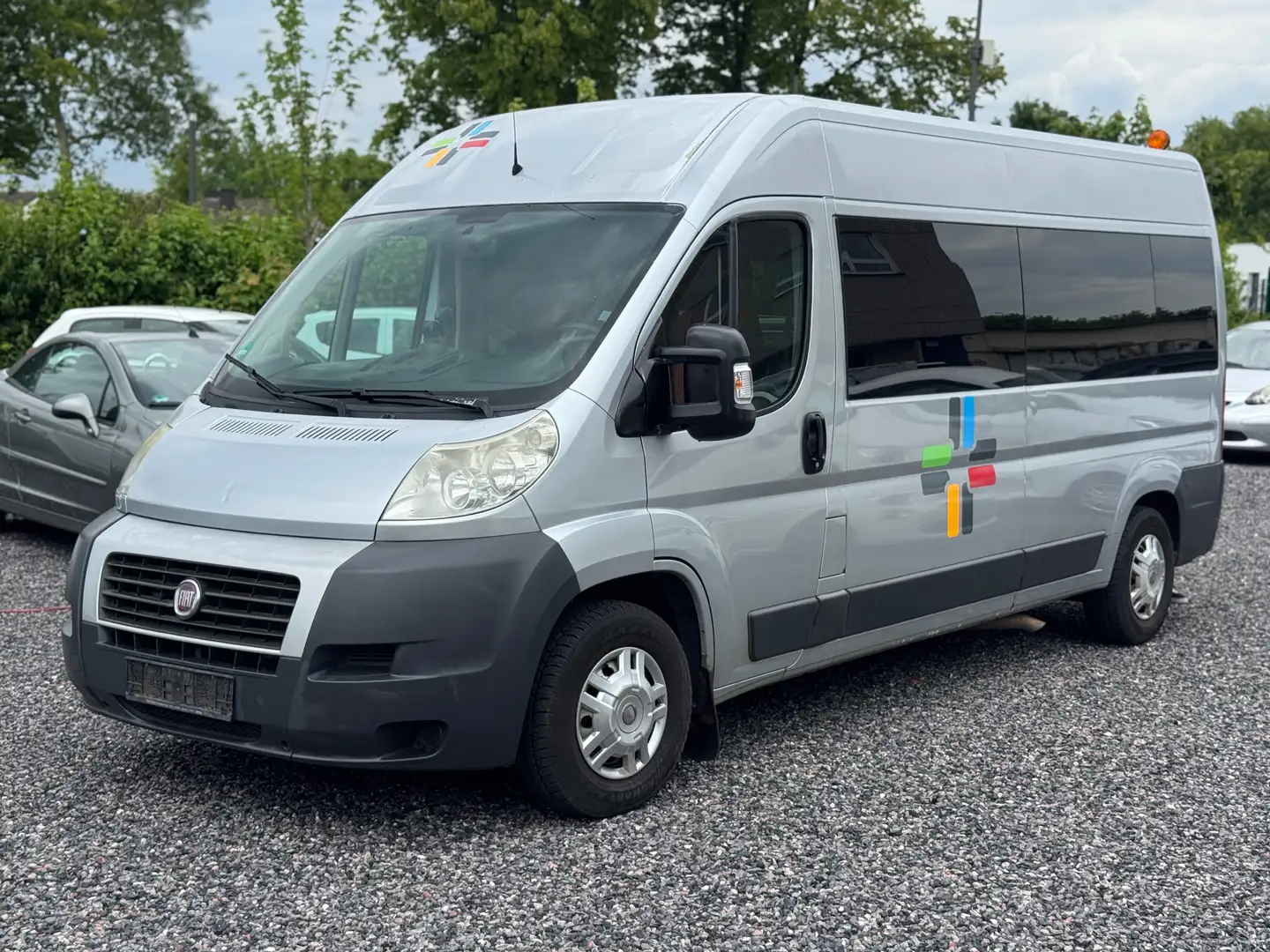 Fiat Ducato 150 L4 H2 Behindertengerecht/ Navi/TÜV 11/26 Silber - 1