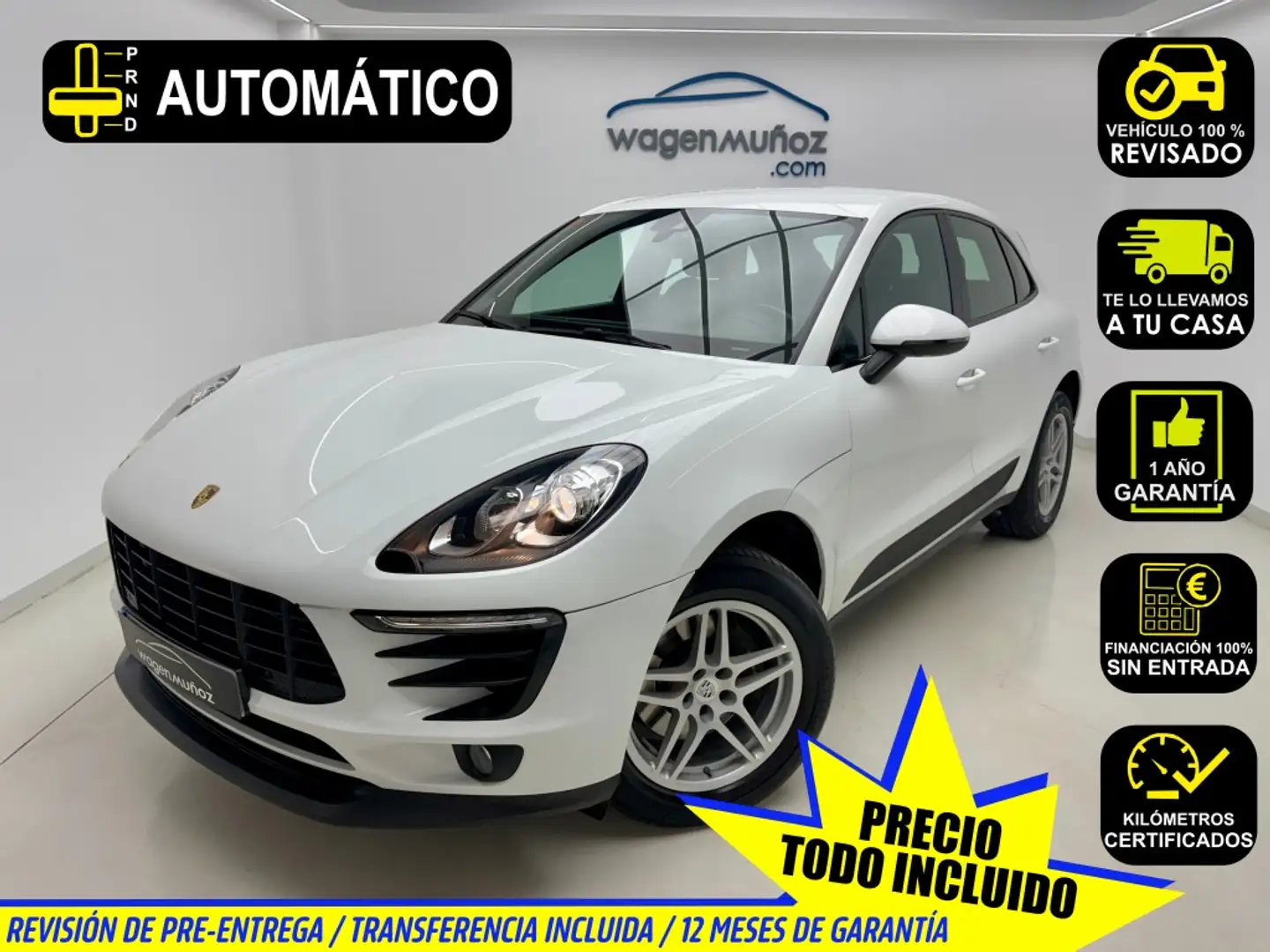 Porsche Macan Aut. Blanc - 1
