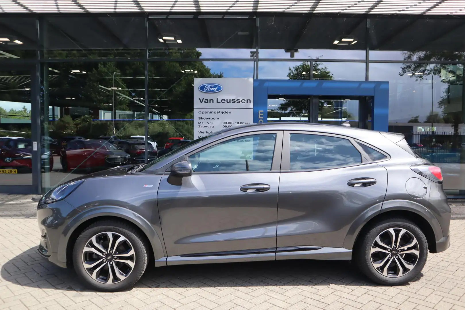 Ford Puma 125PK HYBRID ST-LINE APPLE/ANDROID STUUR/STOELVERW Grigio - 2